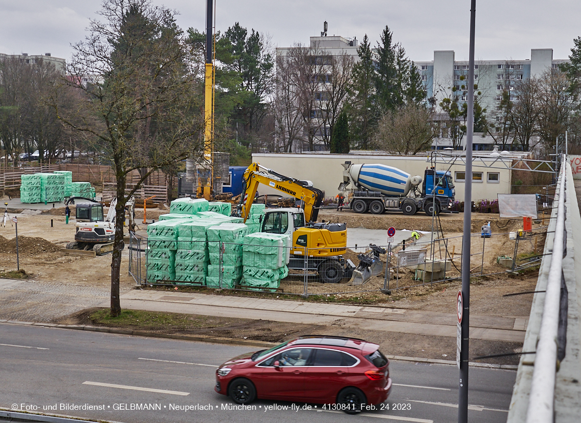 24.02.2023 -  Baustelle Haus für Kinder in Neupelach Quiddestraße 3